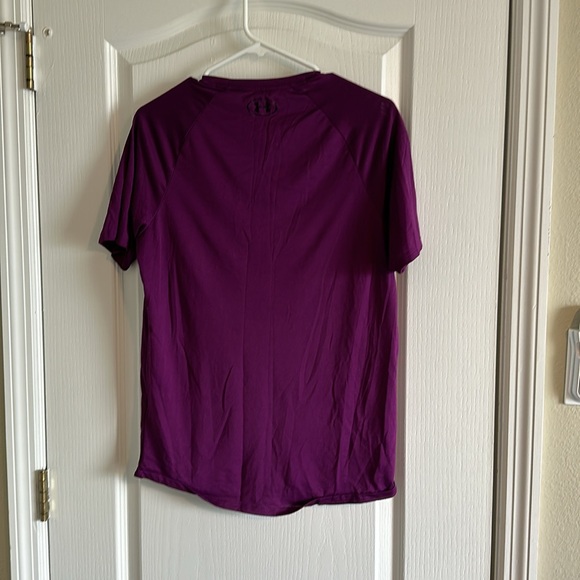 Men’s Under Armour Small “The Tech Tee” Purple T-shirt - Picture 4 of 5
